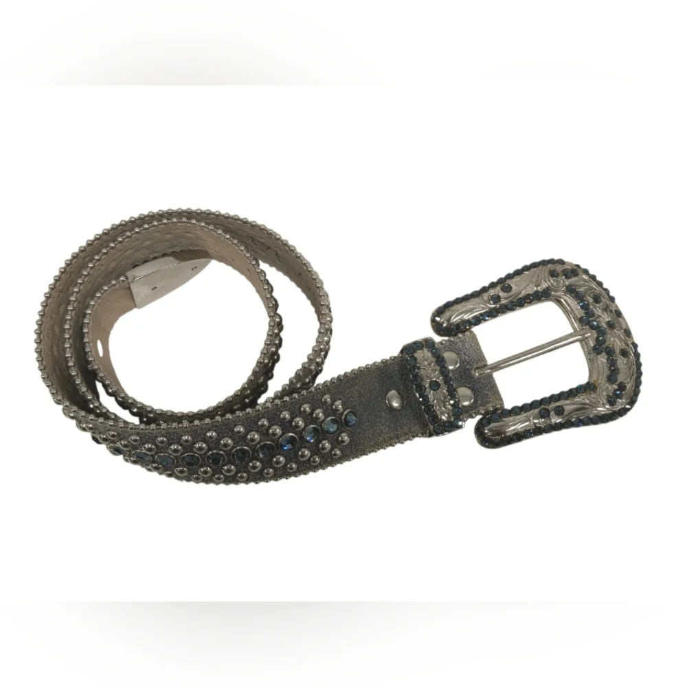 Bb Simon Belt With Swarovski Crystals SZ‎ M